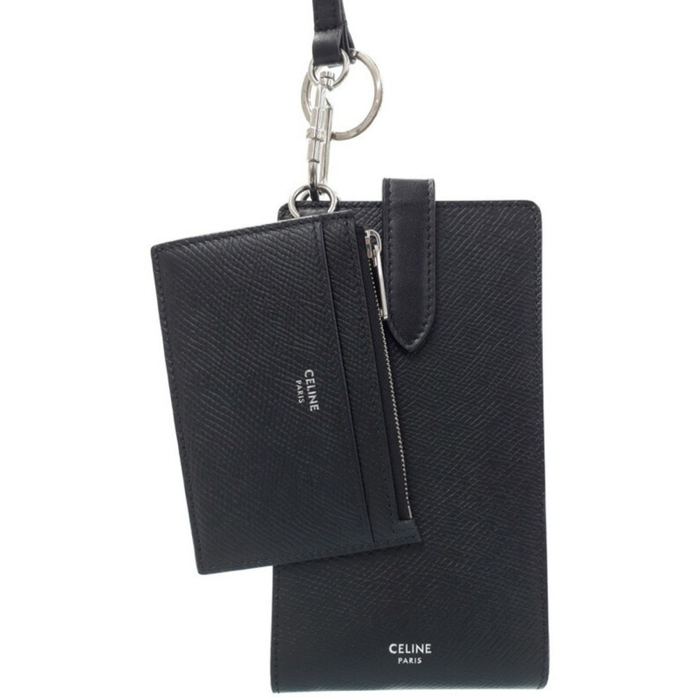 Celine Pouch Smartphone Holder Leather Phone - Picture 2 of 9